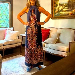 MSK M maxi dress